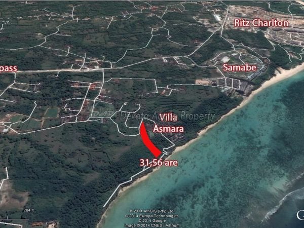 3100 sqm cliff front land for sale nearby The Asmara villa