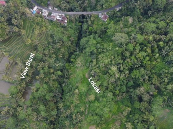 Land for sale located 5 minutes drive to Wisata Tirta Empul