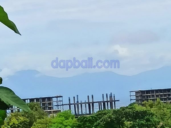 1,89 hectare land for sale in Pecatu with ocean and mountain view