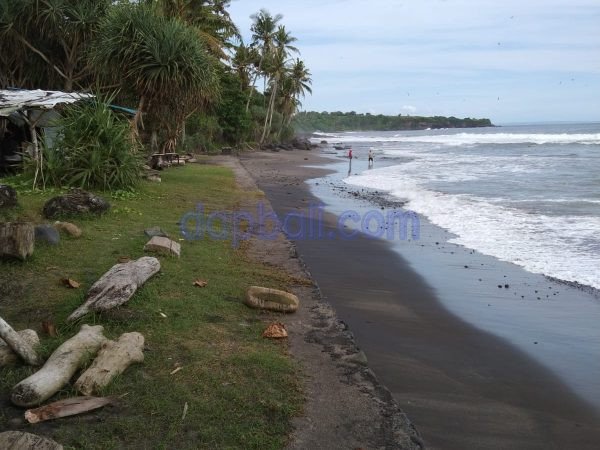 23,45 are beachfront land located in Soka, Tabanan