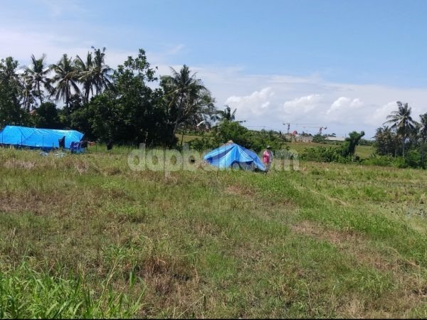 1200 sqm land for sale in Pantai Seseh with perfect ocean and mountain view