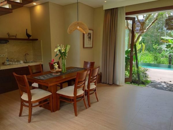 Tranquil villa with great rice terrace view in Tegallalang, Gianyar