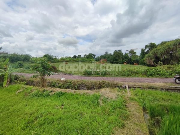 7700 sqm land with Tourism Accommodation and green rice field view in Pererenan, Bali