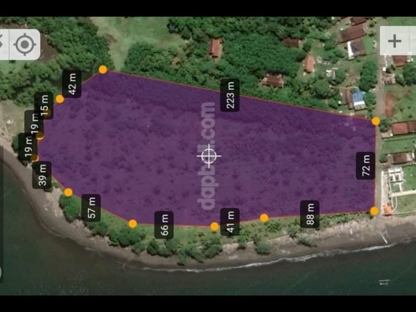 27.500 sqm / 2.75 ha beachfront land for sale in Malaya, Negara