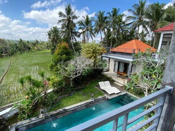 Glamorous villa with rice field view in Sebatu, Ubud