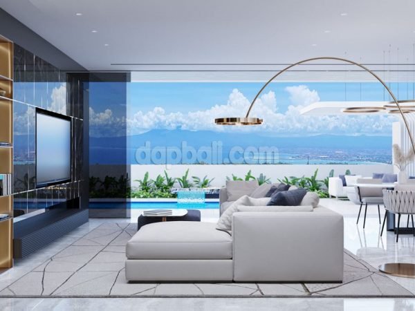 16020 - 1-2BR Luxury ocean view villa for lease ( Off Plan ) in a villa complex of the South of Bali