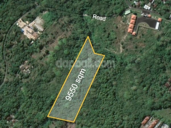 9550 sqm huge vacant land in Sawangan, Nusadua, Bali