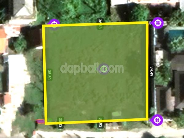 1.274 sqm land for sale in Renon, Denpasar