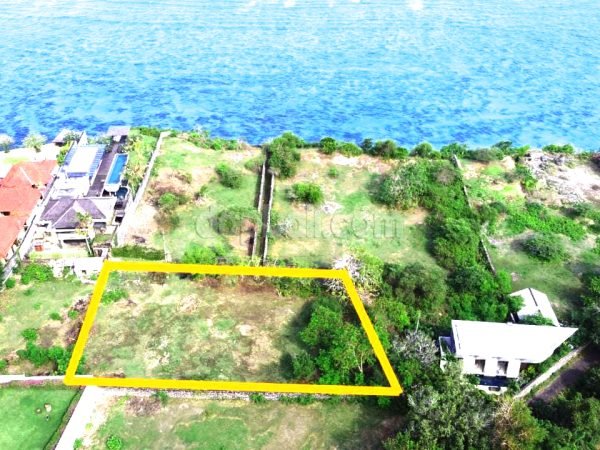 1600 sqm ocean view land in Pandawa, Bali