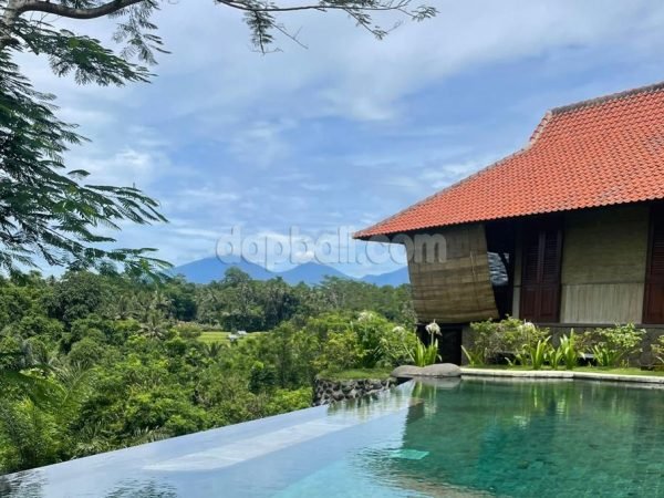 Tropical villa with Ayung River view in Ubud, Bali