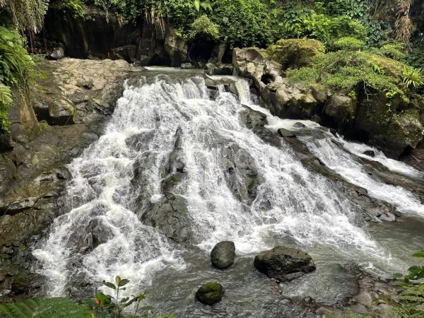 9330 sqm riverside land with waterfall in Bak Bakan, Gianyar