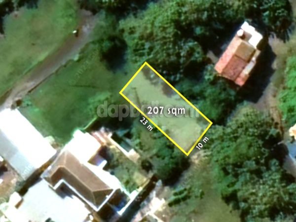 207 sqm residential land in Goagong, Jimbaran