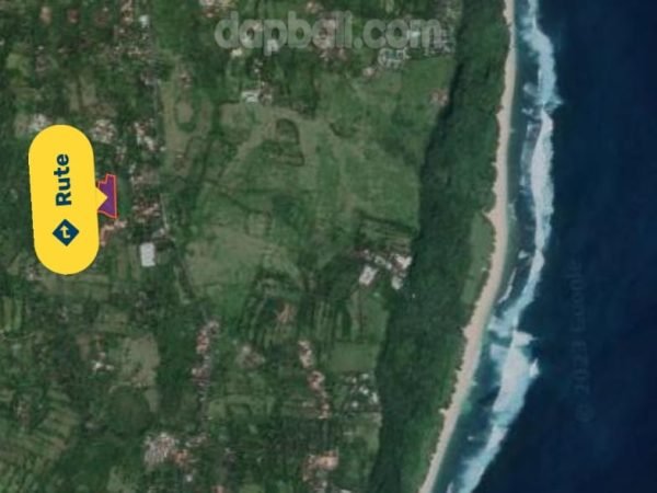 5350 sqm residential land with 5 minutes to Uluwatu temple