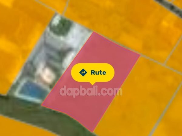 480 sqm residential land for freehold sale in Tiying tutul, Pererenan