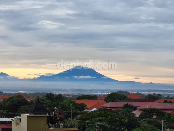 500 sqm seaview land with perfect access in Ungasan, Bali