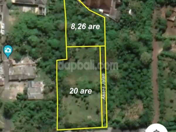 3090 sqm sea view land in Jimbaran available to buy partially