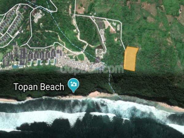 5000 sqm cliff front land for sale in Pecatu, Bali