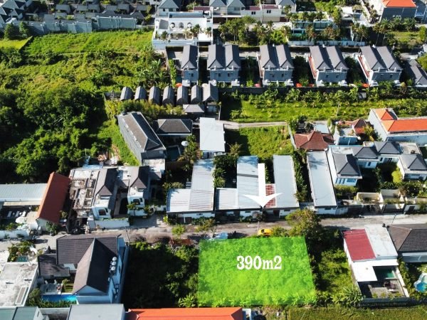 23376 - 390 sqm plot of land in Jl. Ebony Kayu Tulang Selatan, Canggu