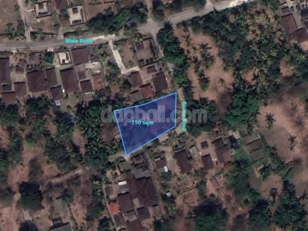 24953	- 750 sqm premium land for sale at Bebali village, Tabanan, Bali