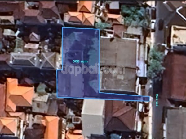 26124 - Prime land of 500 sqm for freehold in great deal sale at Bunisari street, Legian, Bali