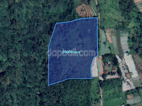 27446 - Extensive exotic farming land of 26.000 sqm for freehold sale in Juuk Legi, Baturiti, Tabanan, Bali