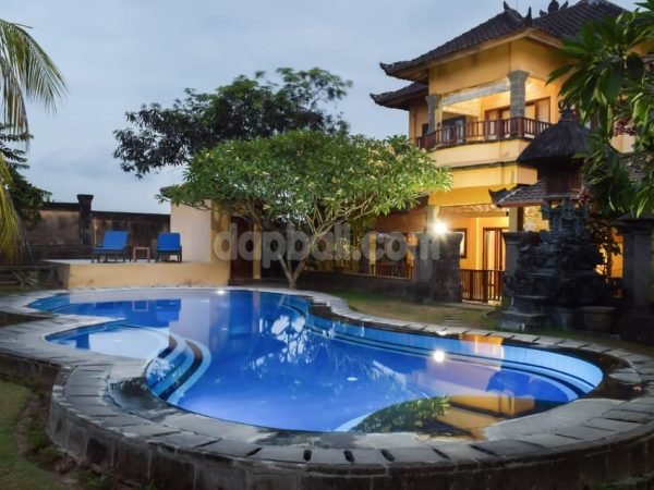 27306-A beautiful villa with rice fields view and spacious garden for sale in Mengening beach, Cemagi, Badung, Bali