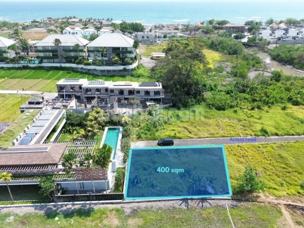 27571 - Prime land of 400 sqm for sale in an exclusive area of Seseh Beach, Munggu, Bali