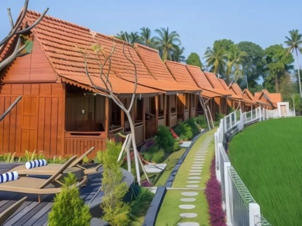 29318 - Beautiful Eco-friendly homestay amidst rice fields for sale within walking distance to Seseh Beach, Munggu, Badung, Bali