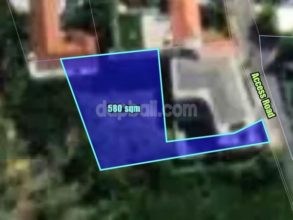 34113 - 580 sqm land in villas environment within walking distance to the beach for sale in Tibubeneng, Canggu, Bali