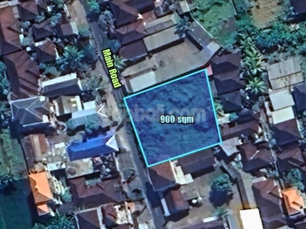 34901-900 sqm roadside land for sale in Keramas, Blahbatuh, Gianyar, Bali