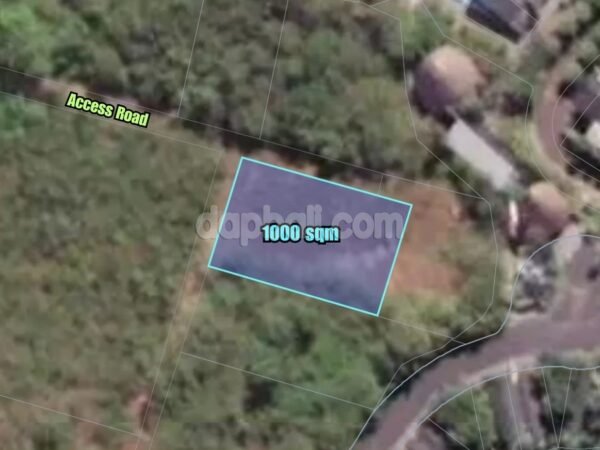 34313 - 1,000 sqm land for sale offers quiet rustic environment in Benoa, Nusa Dua, Badung, Bali