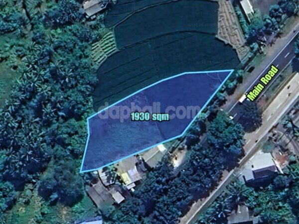 34903 - 1,930 sqm land with idyllic tropical surroundings for sale in Keramas, Gianyar, Bali