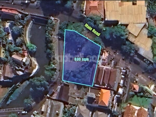 35232 - 880m² prime commercial land for sale in a very strategic area of Nakula, Legian, Badung, Bali