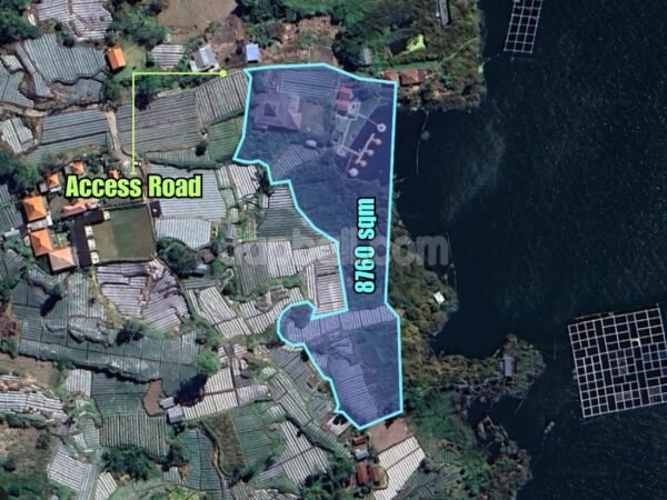 36969 - Two lakefront plots of 8,760 sqm with extraordinary views for lease in Kintamani