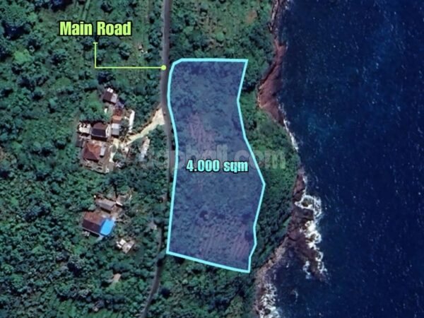 37306 - Clifftop land of 4000 sqm for sale in Batukeseni, Amed