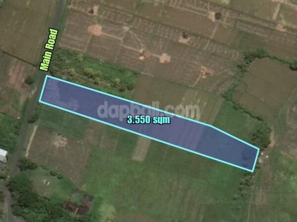 37069 - Prime plot of 3,550 sqm with extraordinary surroundings and views for sale in Kelating beach area