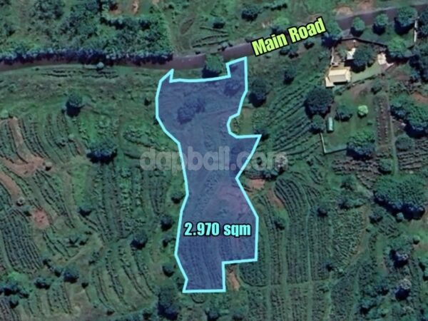 37850 - Prime land of 2970 sqm with exotic natural beauty for sale in Tulamben, Karangasem