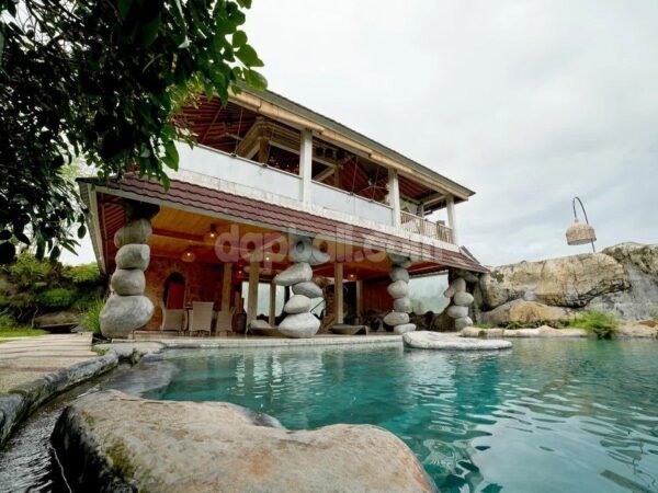 37710 - For Leasehold 25+ years of eco-friendly modern villa in Singakerta, Ubud