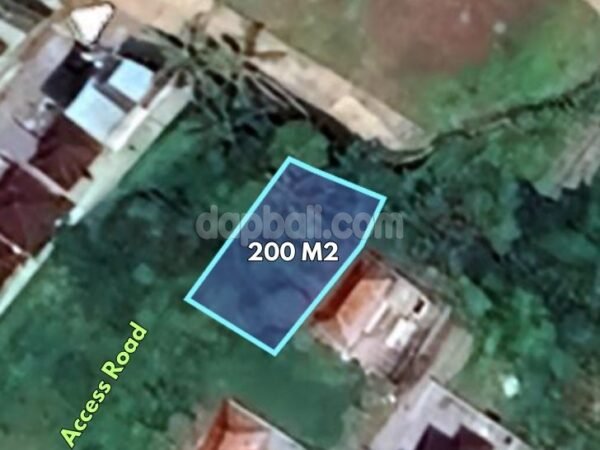 38307 - Prime small plot of 200 sqm for sale in Pandak Gede, Tabanan