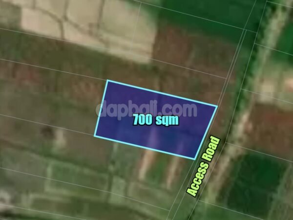 38213 - Prime plot of 700 sqm within walking distance to Kelating beach for sale in Tabanan, Bali