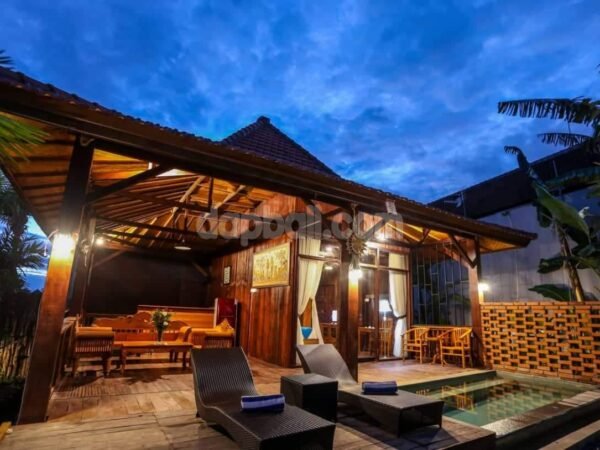 38949 - Beautiful eco-friendly villa with traditional Joglo style for sale in Berawa, Canggu