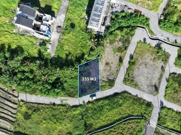 45203 -  255 m² Land for freehold sale in Belalang, Kediri – Tabanan, Bali