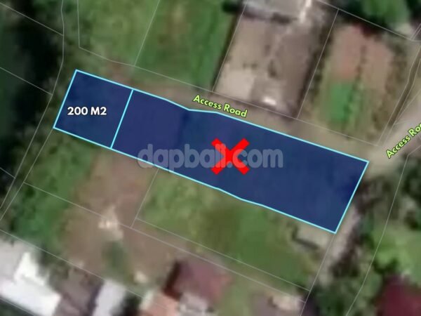 47294 - 200 sqm Exclusive Leasehold Land with Sunset Rice Field Views in Pandak Gede, Kediri