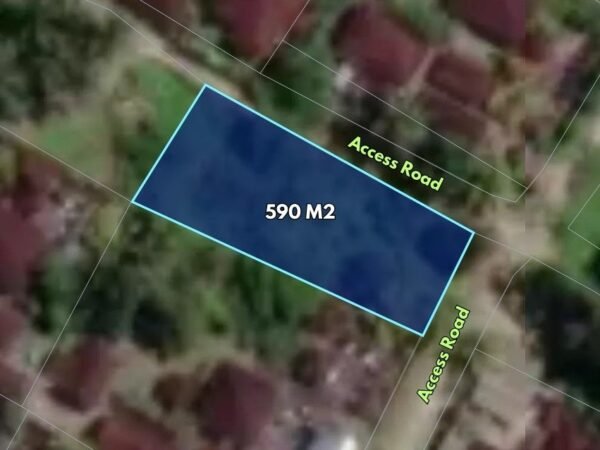 47244 - Small Residential Plot Land of 590 sqm for lease in Nyambu, Tabanan