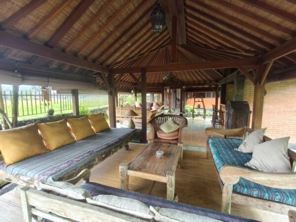 47798 - Urgent Sale – Exclusive Dual Villa Estate with Rice Field & Riverfront Views in Ubud