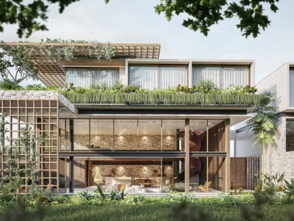 47263 - Exclusive 3 Bedroom Modern Tropical Freehold Villas in Babakan, Canggu