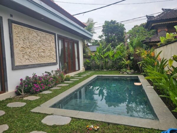 47828 - Modern Homey Villa for Rent in Lodtunduh, Gianyar – A Private Tropical Retreat