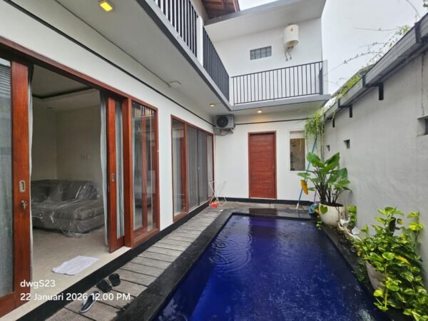 47854 - Tropical Villa for Sale in Prime Location Near Berawa Beach, Padonan, Canggu