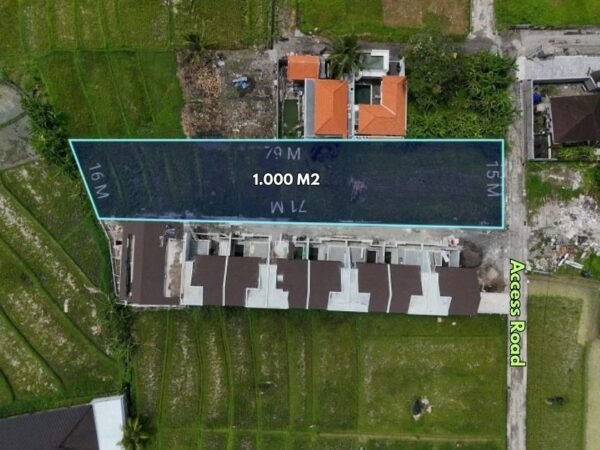 48226 - Below Market Price : Premium Land For Sale In Nyanyi - Tabanan, Bali