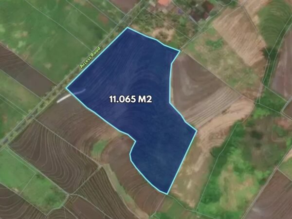 48280 - 11,065 sqm Large Tourism Land for Lease in Kelecung, Tegal Mengkeb – Ocean, Mountain & Rice Field View